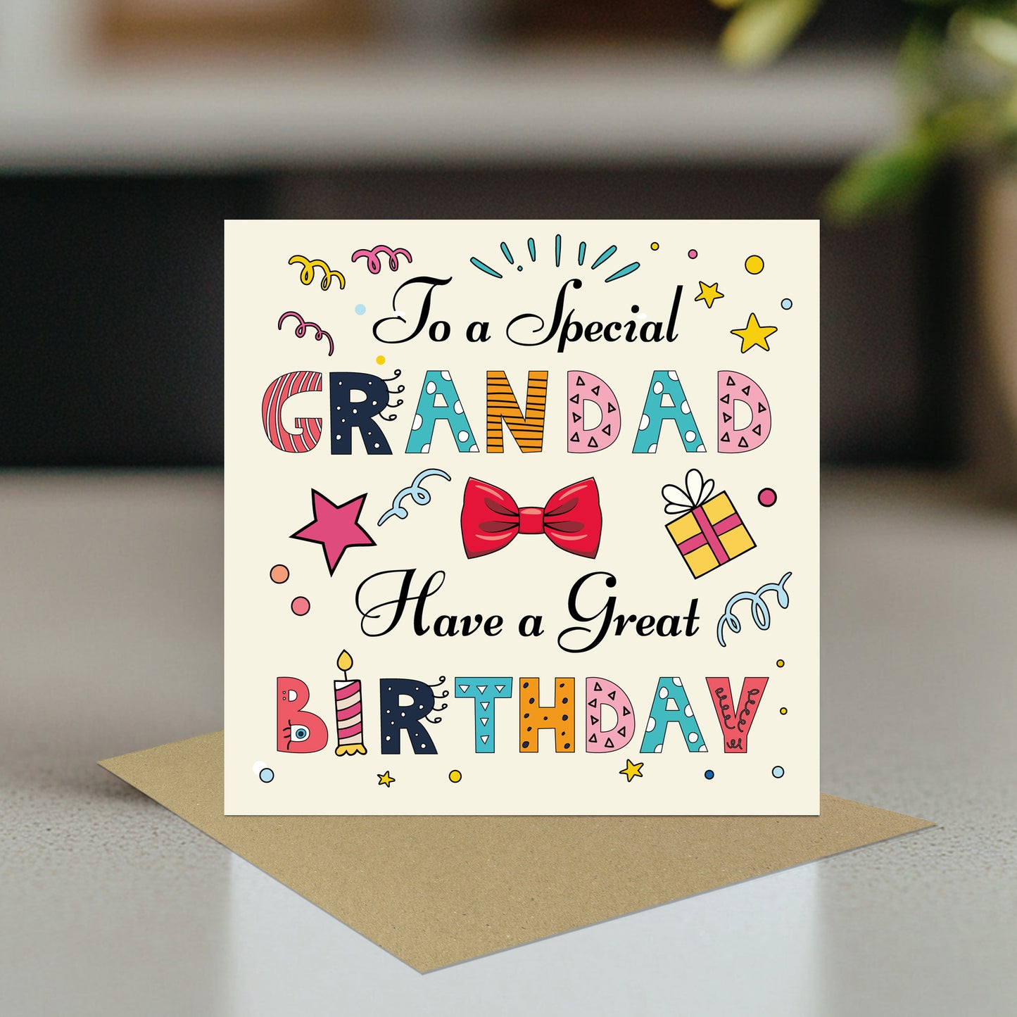 Grandad Birthday Card Happy Birthday Card For Grandad For Him