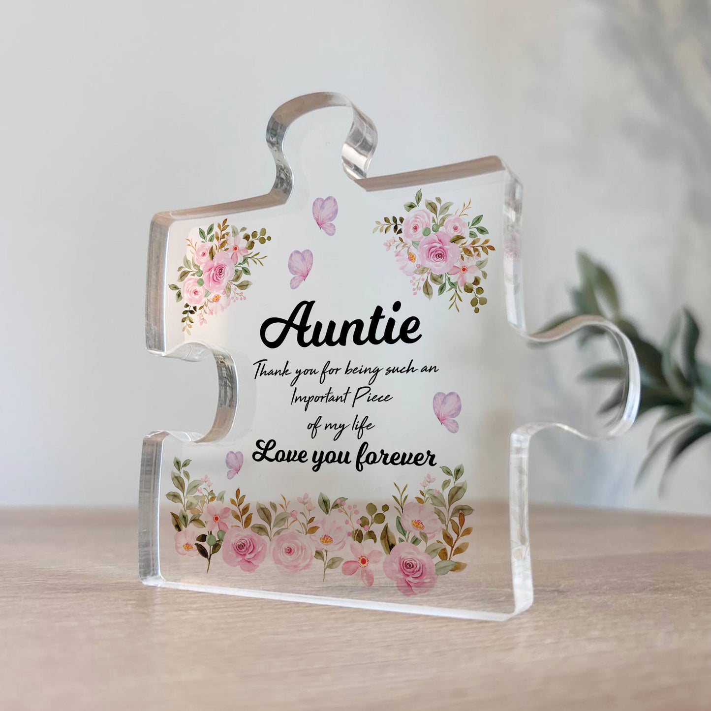 Auntie Gift Important Piece Of My Life Thank You Gift For Auntie