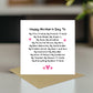 Happy Mothers Day Card With Envelope Card For Mum Cards