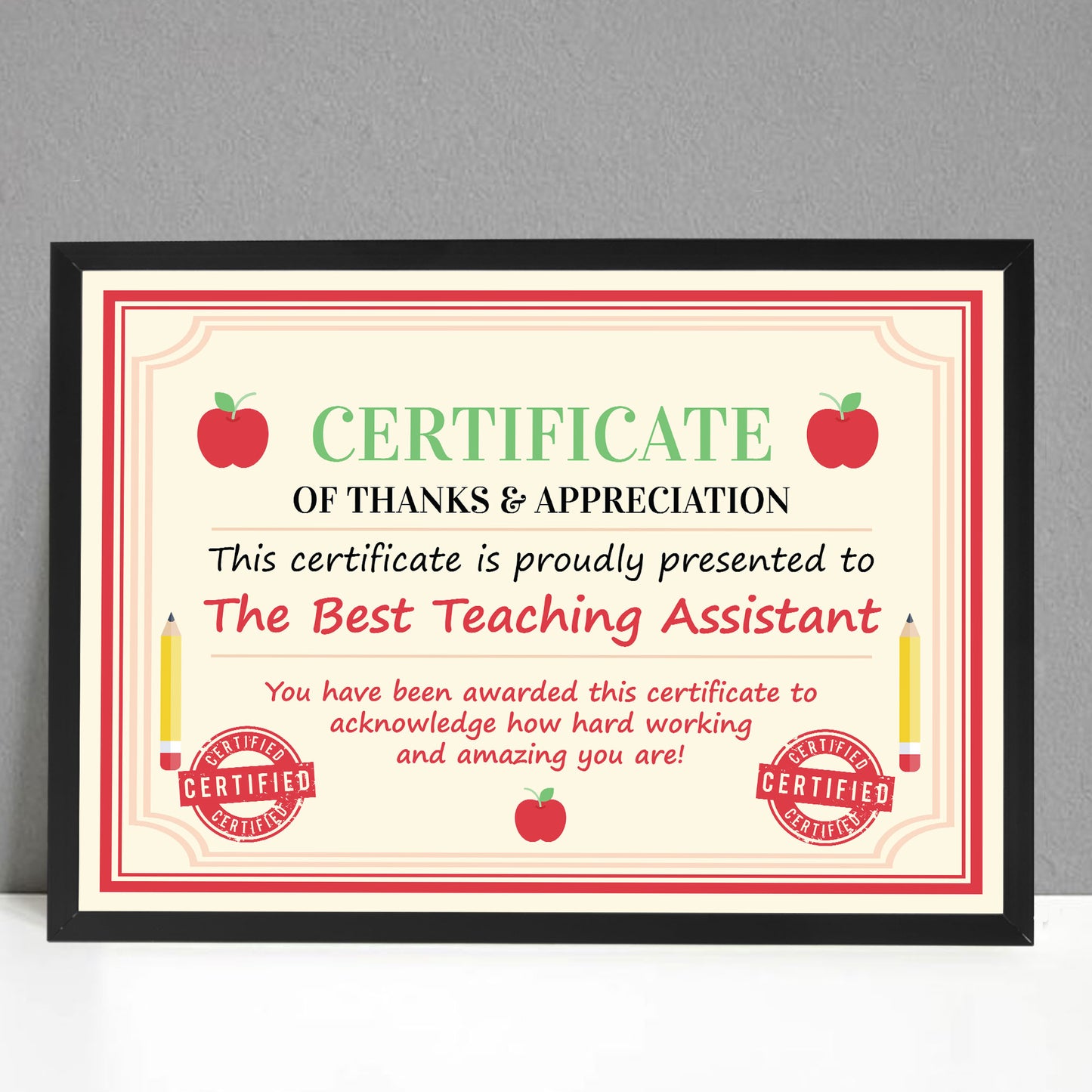 Gift For Best Teaching Assistant Leaving School Nursery Gift