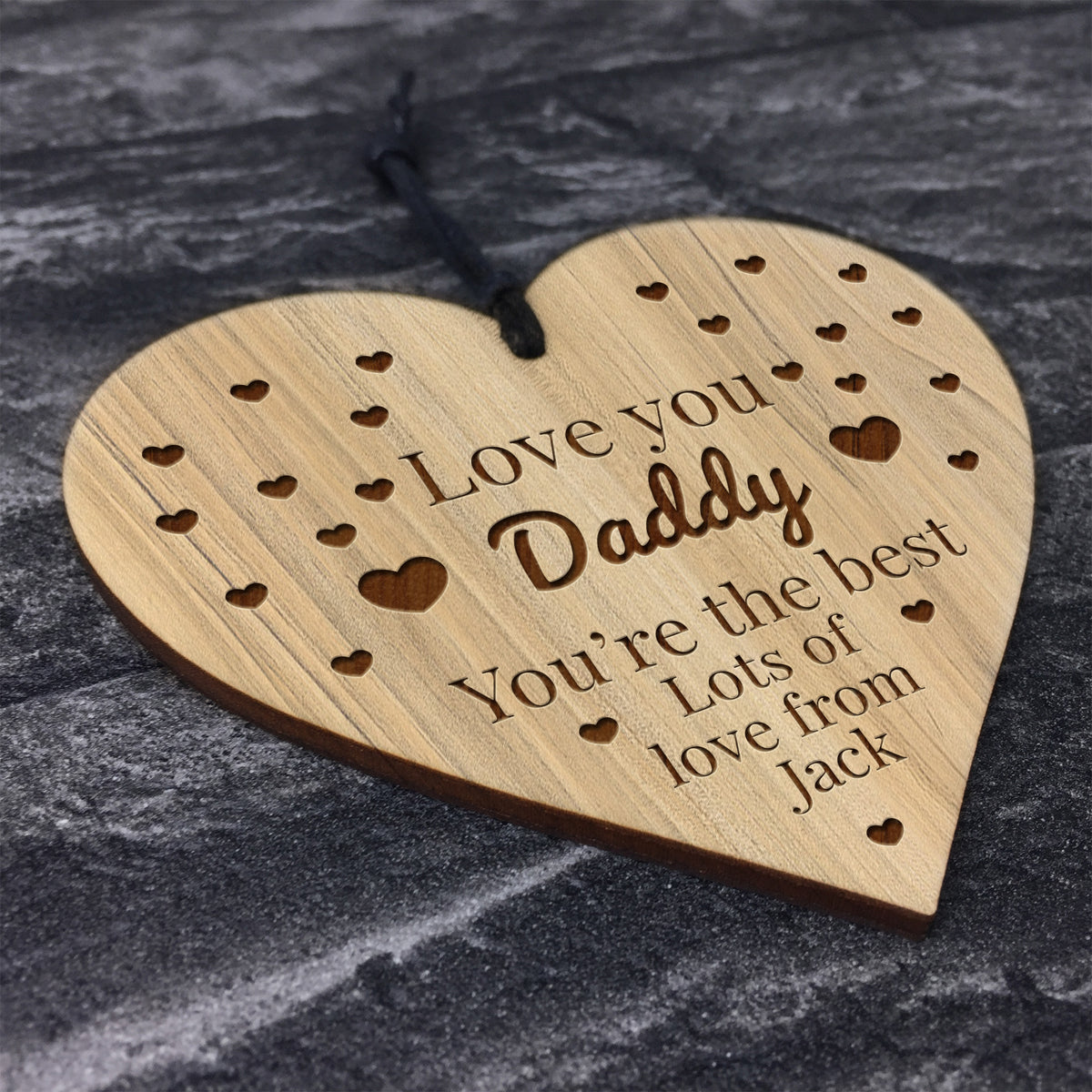 PERSONALISED DADDY GIFT From Daughter Son Love You Daddy Gift