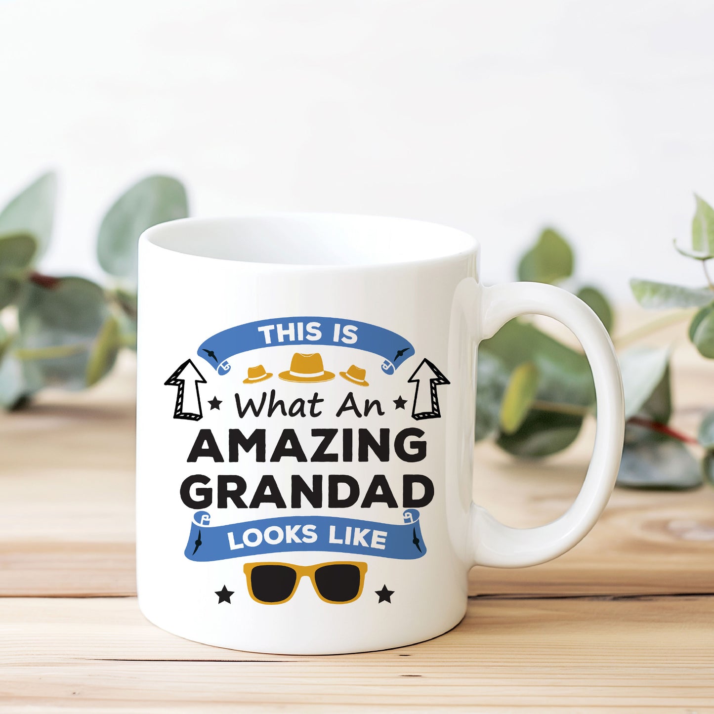 Amazing Grandad Mug Gift For Fathers Day Birthday Novelty Gift