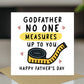 Fathers Day Card For Godfather From Godchildren Godparent