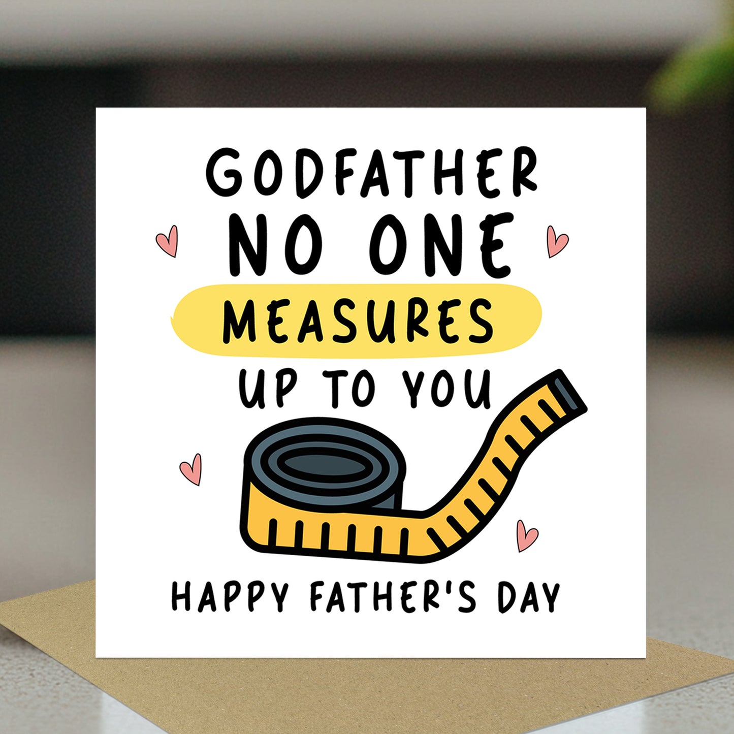 Fathers Day Card For Godfather From Godchildren Godparent