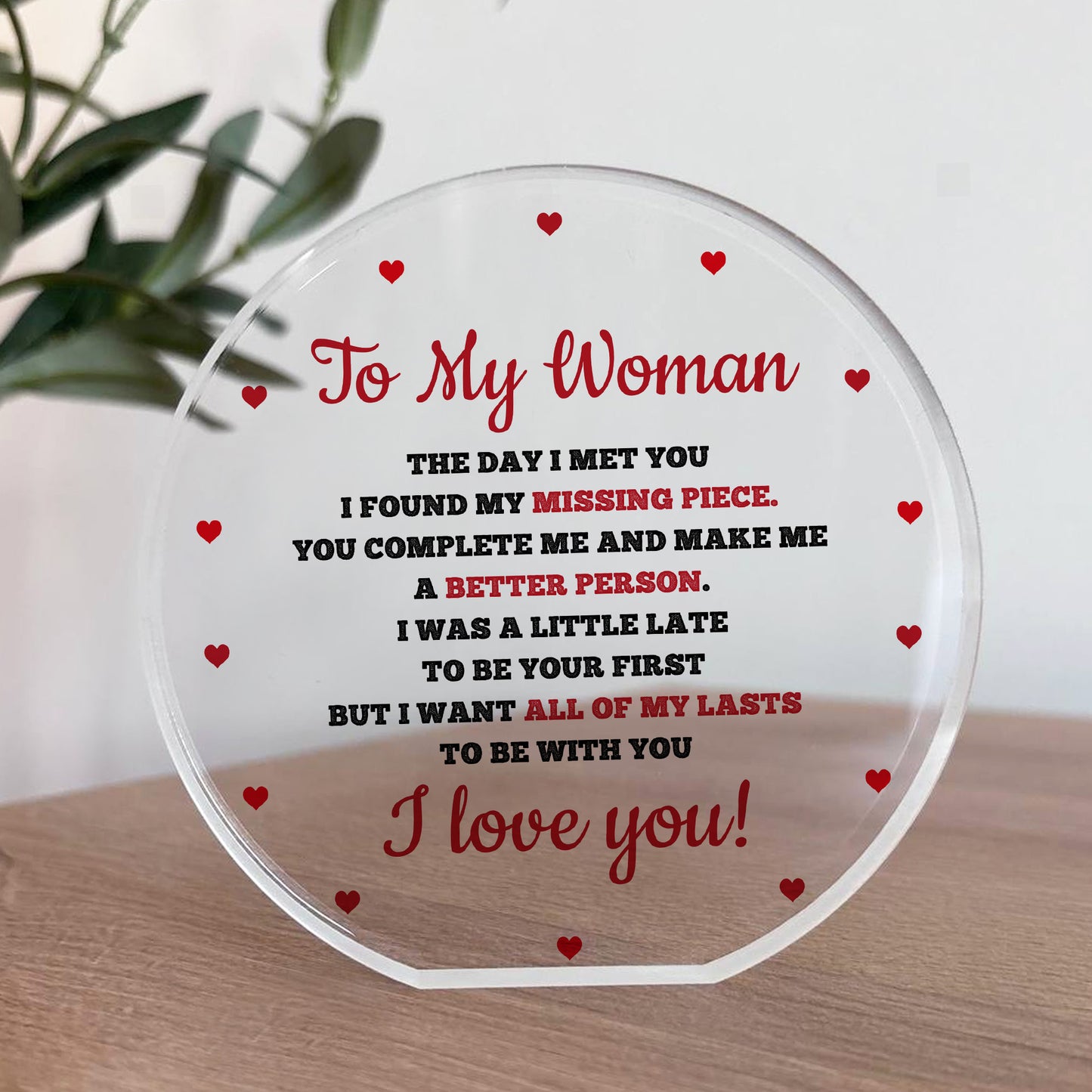 Gift For My Woman Girlfriend Wife For Valentines Anniversary