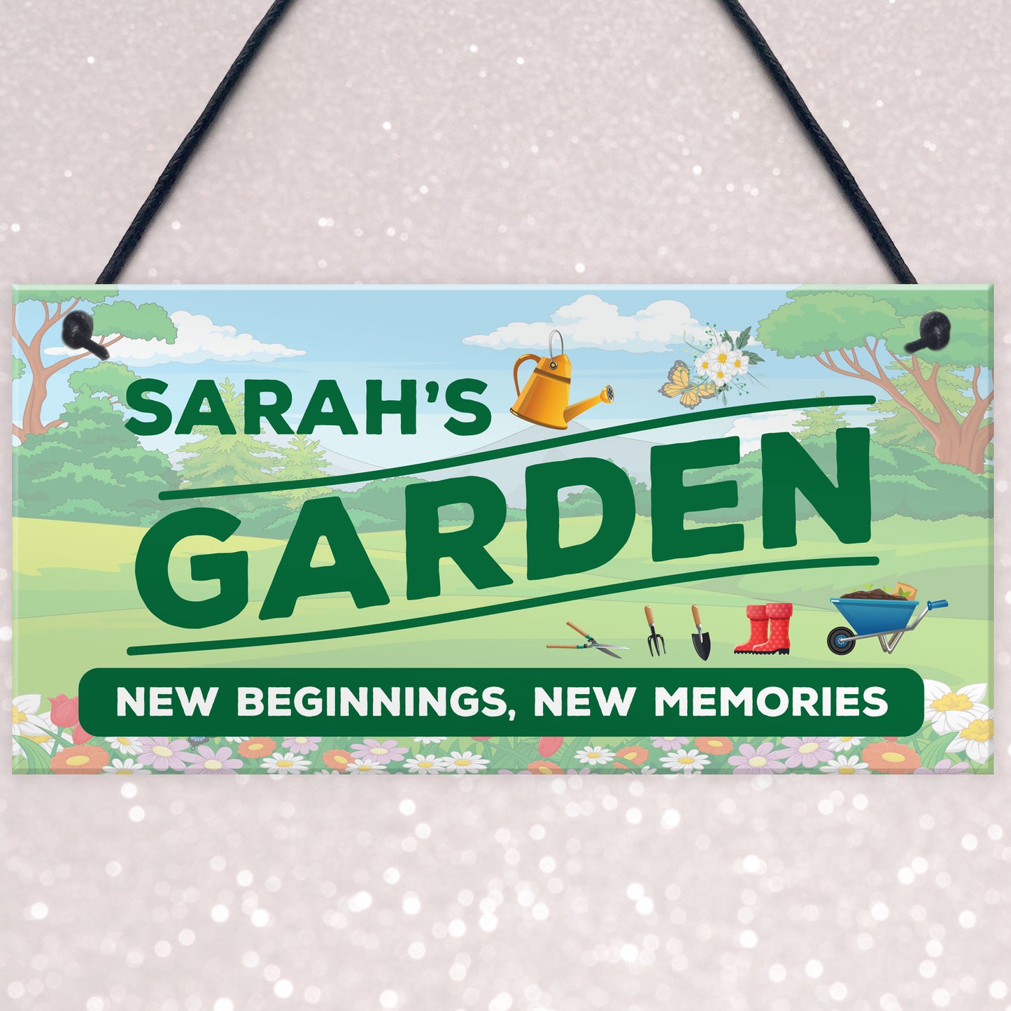 GARDEN SIGNS Wall Door Sign Welcome Sign For Garden Shed