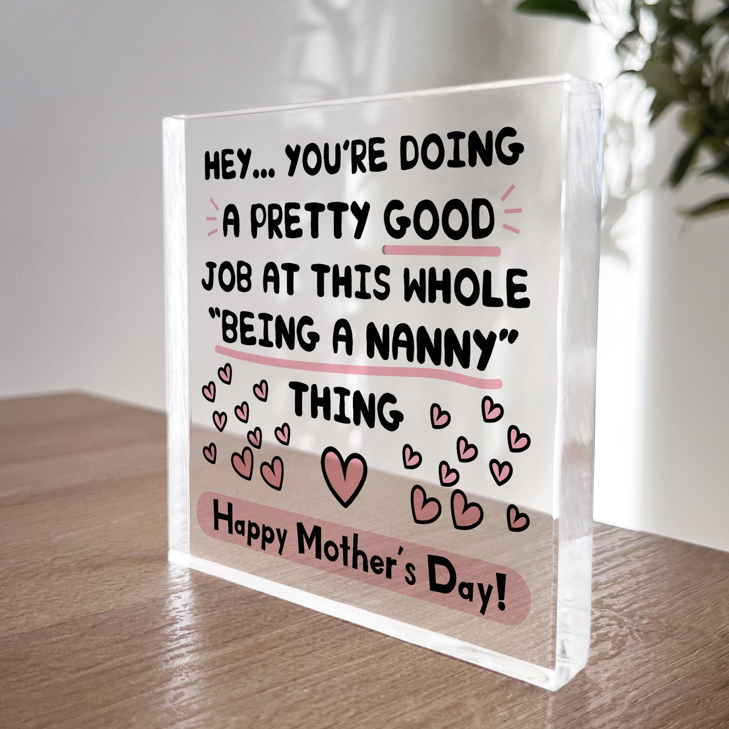 Funny Mothers Day Gift For Nanny Thank You Gift For Nanny
