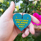 Good Luck On Your First Day At School Nursery Wood Keyring