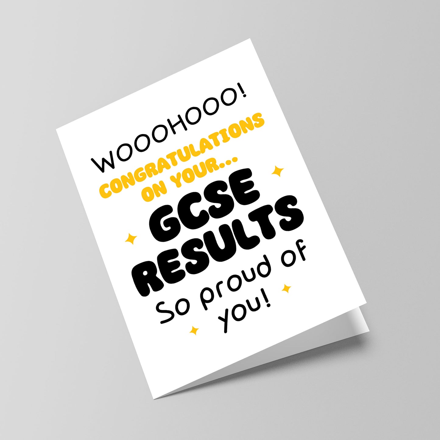 Congratulations Card For Results Day Fun GCSEs Card For Daughter