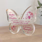 Mother and Daughter Butterfly Plaque Gift For Christmas Birthday