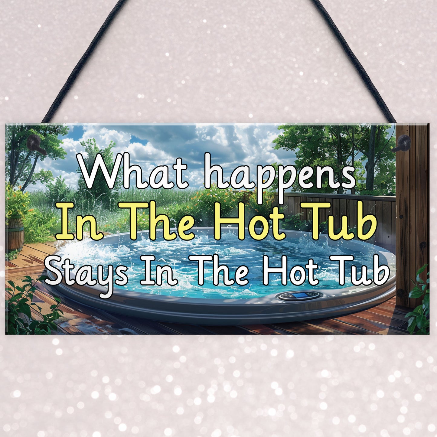 Funny Hot Tub Signs and Plaques Novelty Hot Tub Accessories