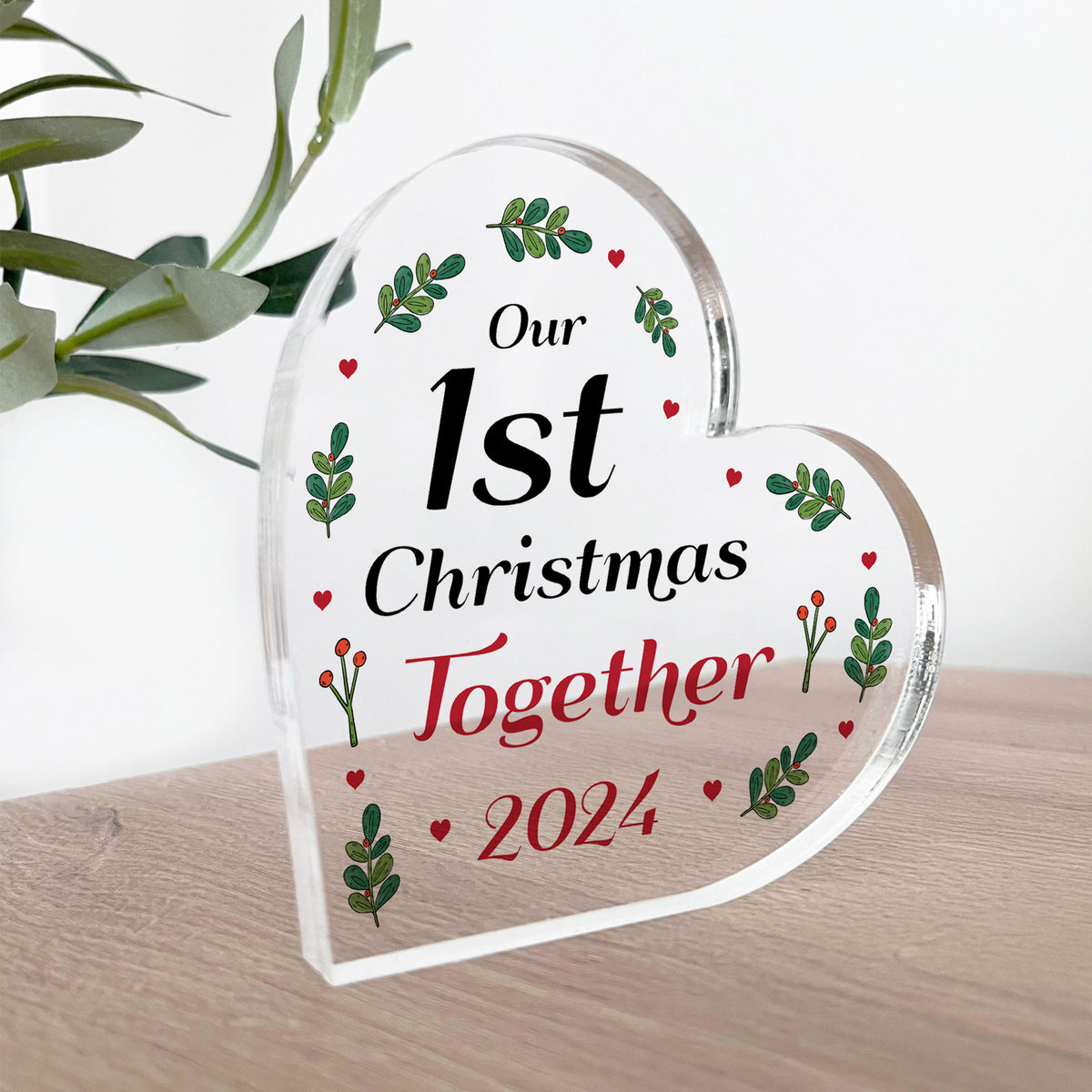Our First Christmas Together Personalised Gift For Boyfriend