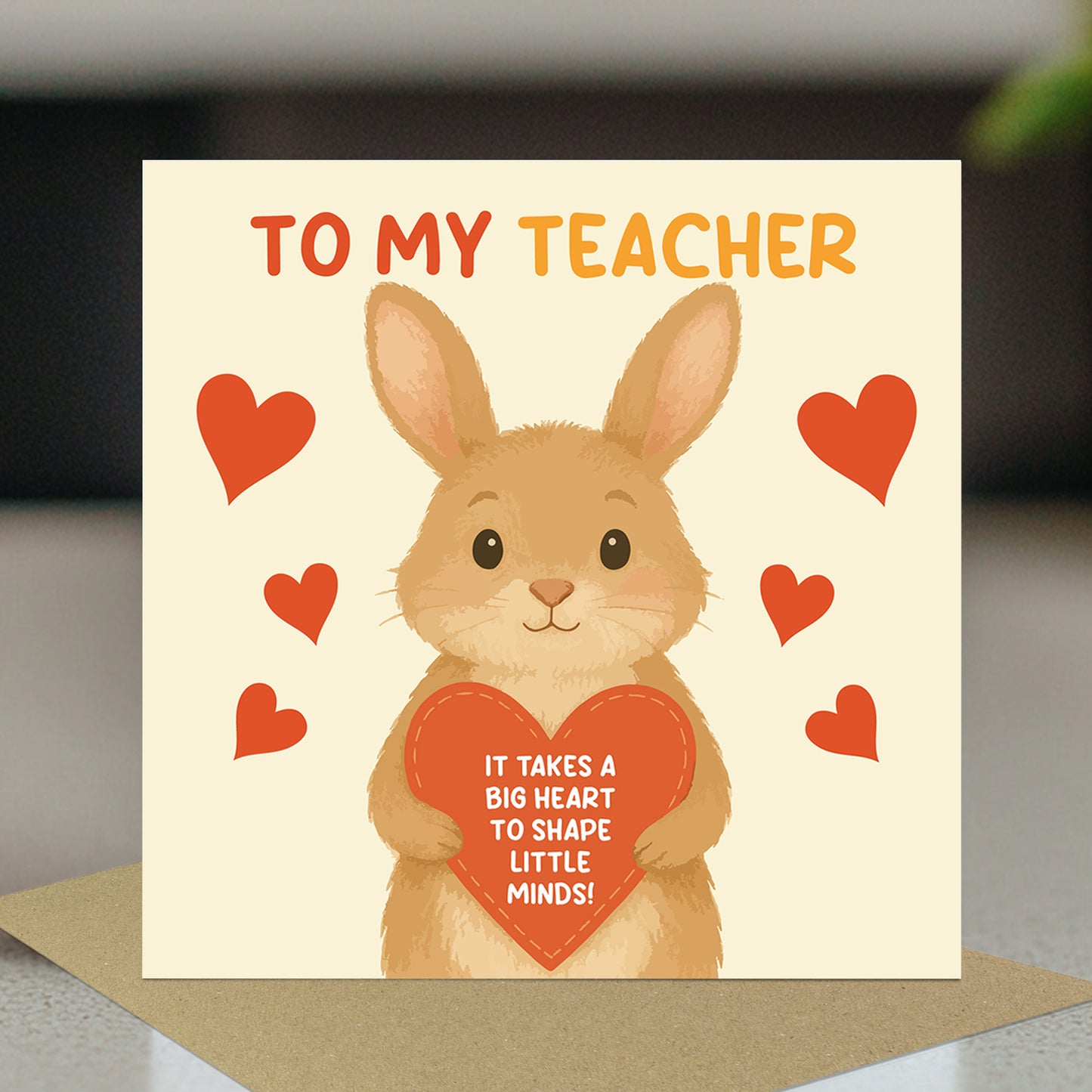Thank You Card For Teacher Cute Nursery Teacher Leaving School