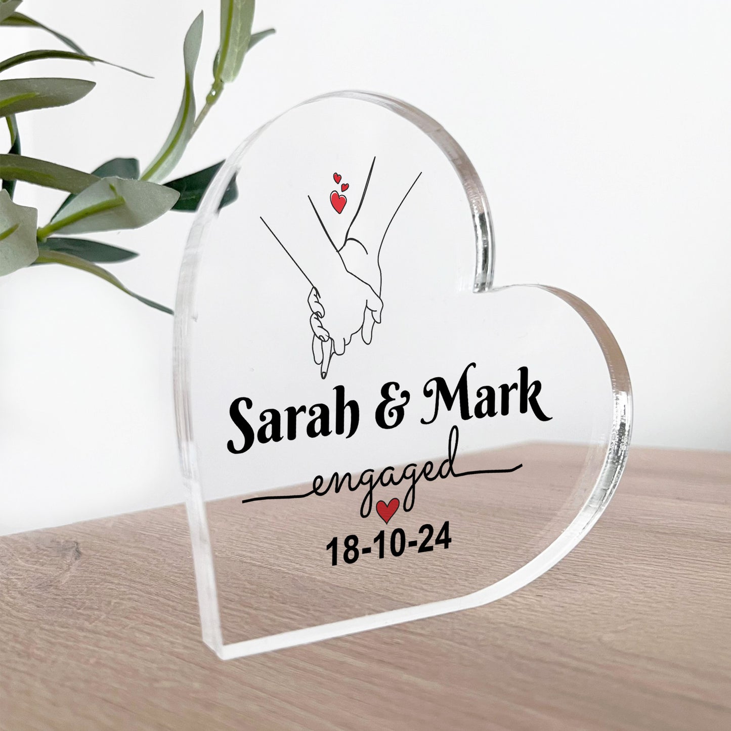 Personalised Engagement Gifts For Couples Congratulations Gift