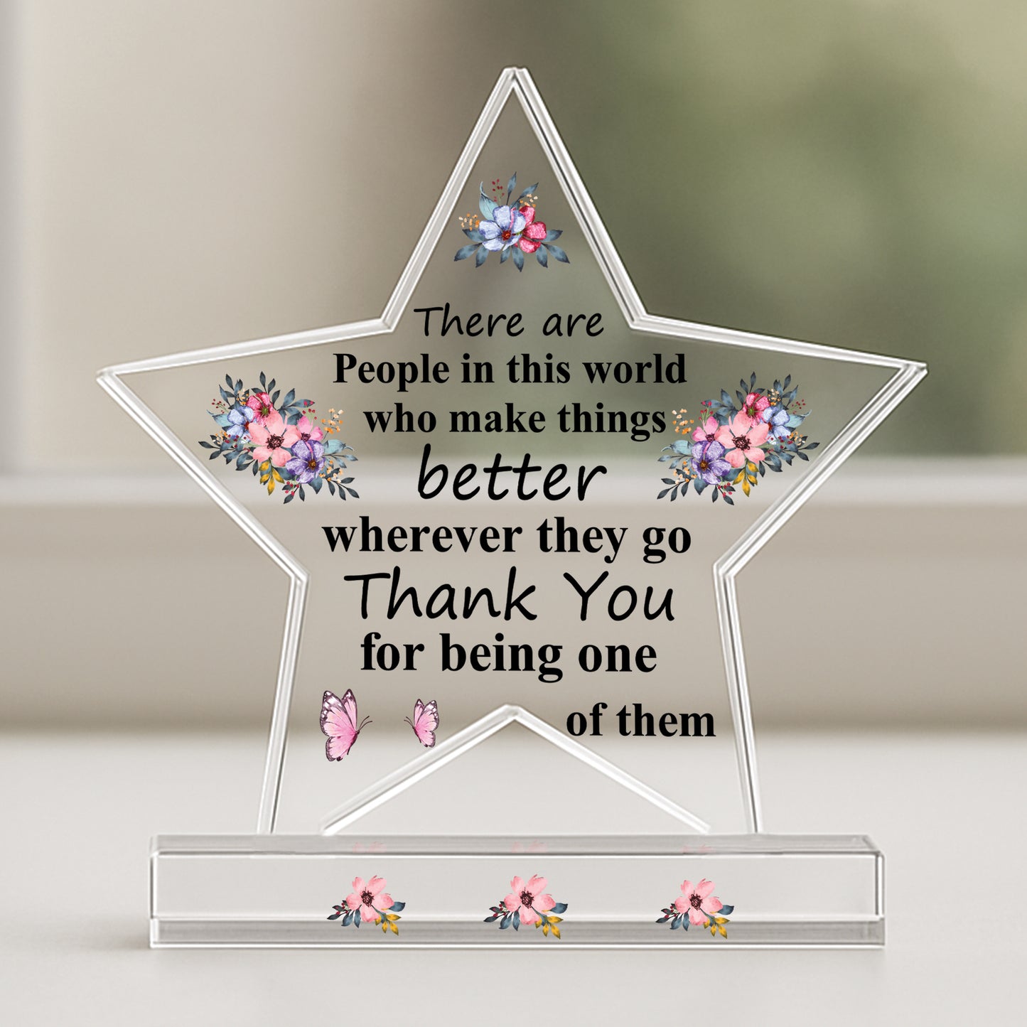 Thank You Gifts Make The World Better Plaque Appreciation Gift
