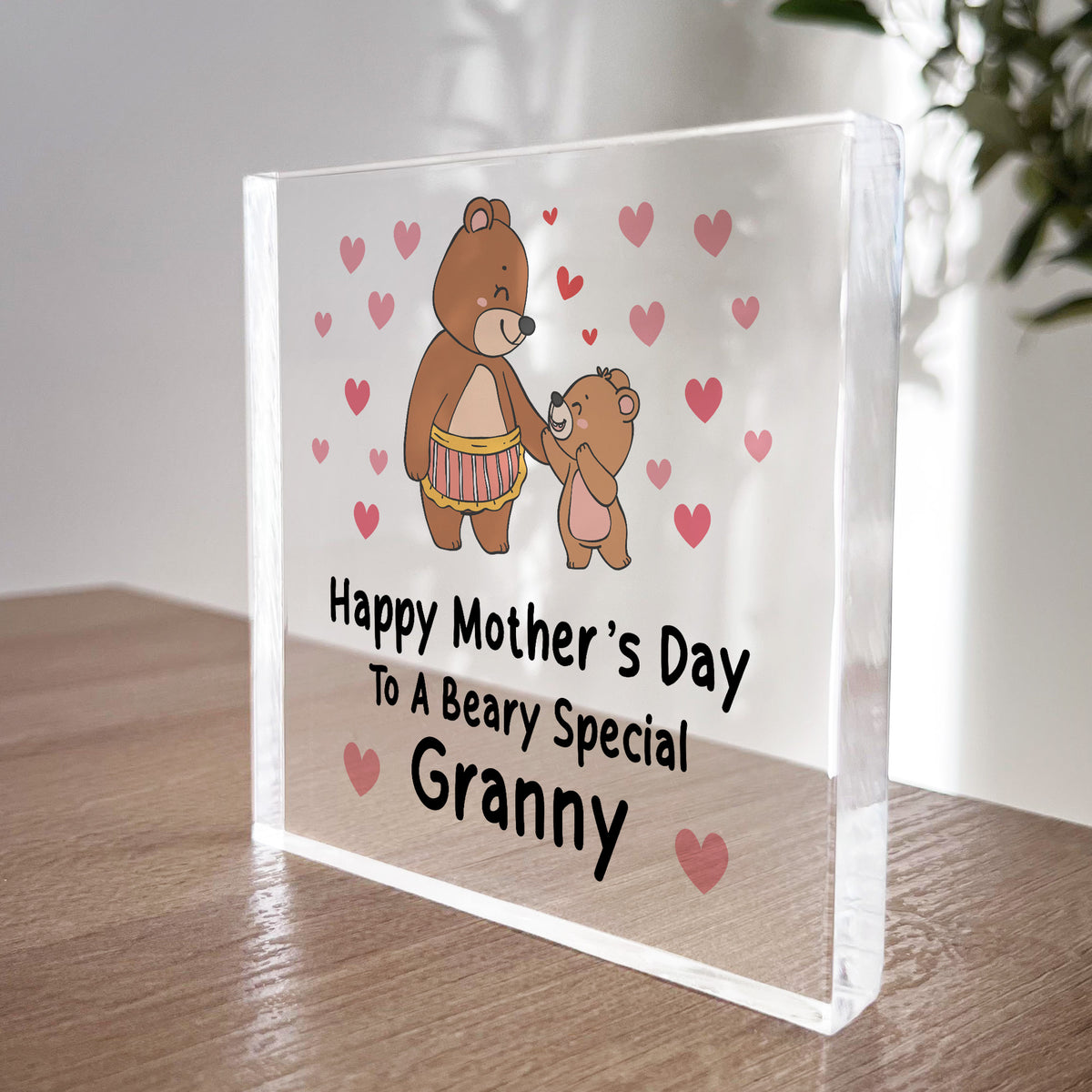 Mothers Day Gift For Granny Personalised Gift From Grandchildren