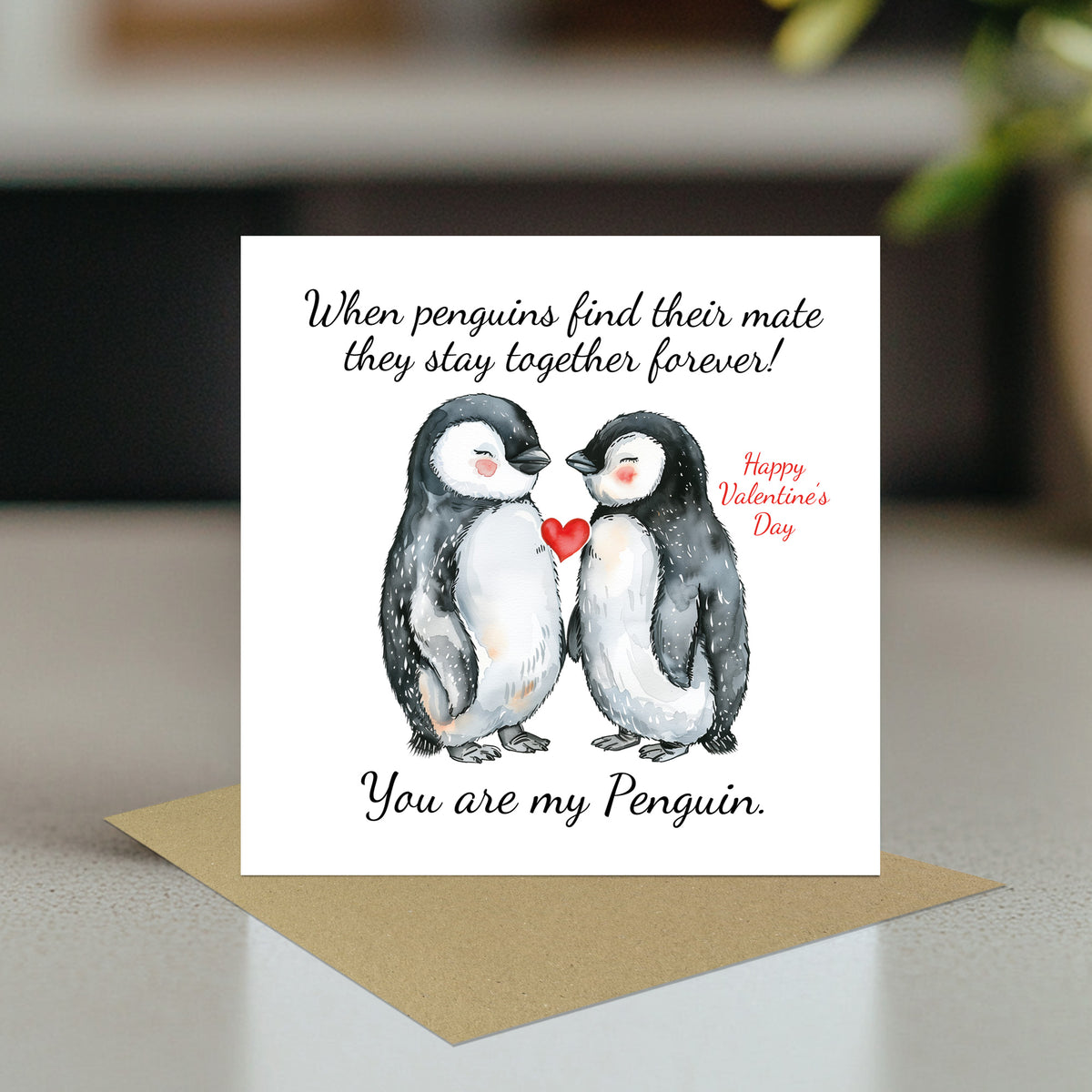 Valentines Day Card For Him Her Romantic Card For Partner