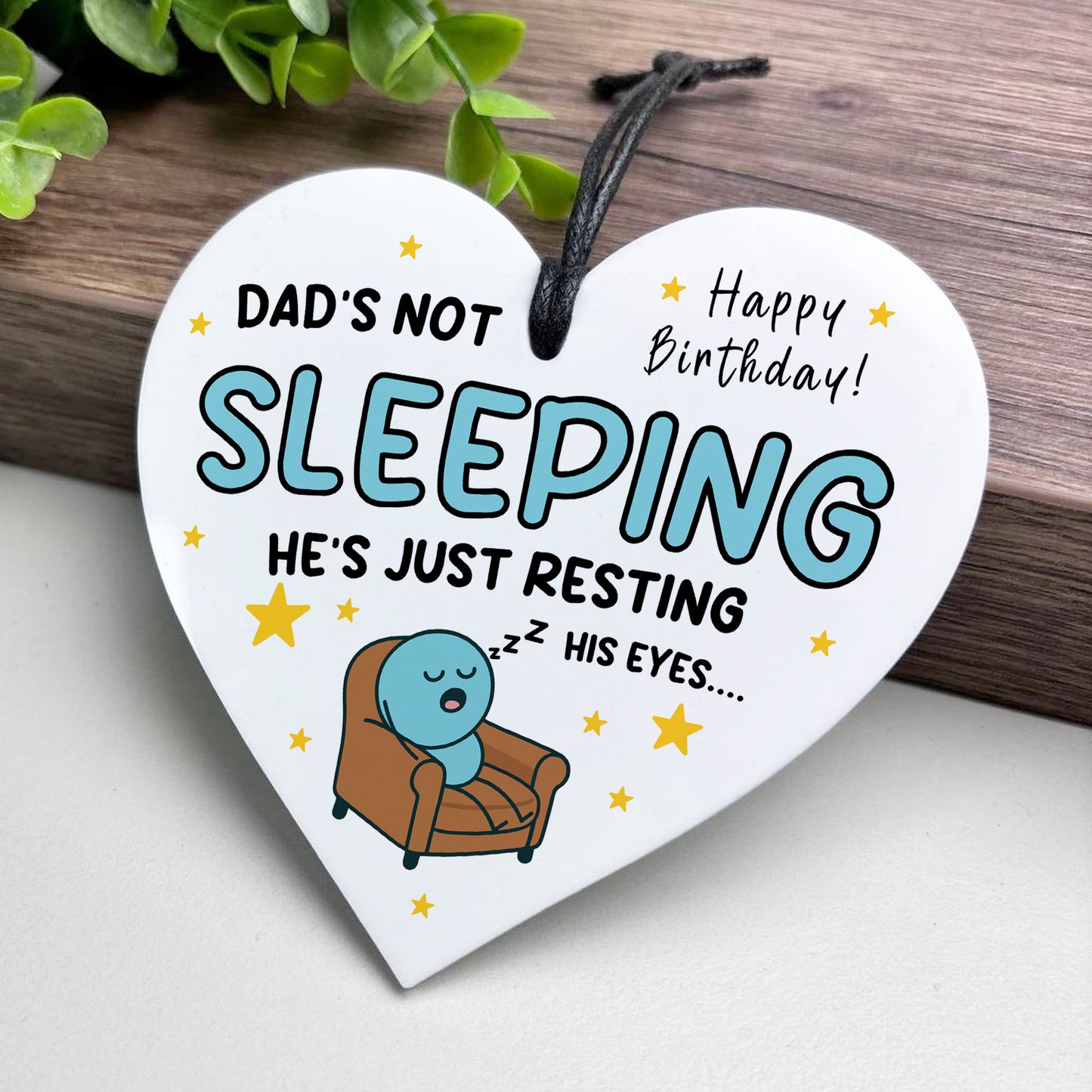 FUNNY Happy Birthday Gift For Dad Just Resting His Eyes Dad Gift