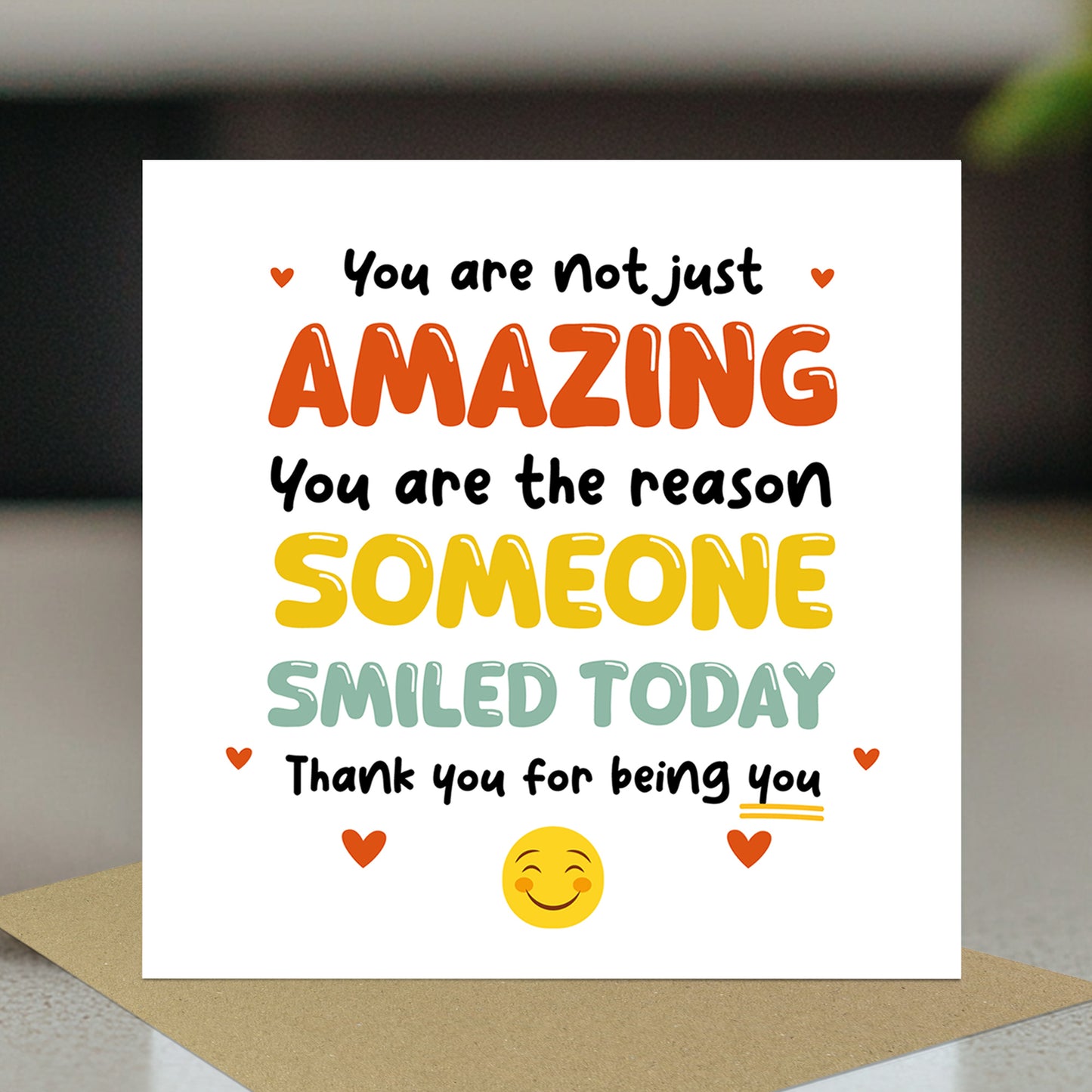 Thank You Card For Someone Special Thank You Card For Teacher
