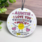 Gift For Best Auntie I Love You This Much Auntie Birthday Gift