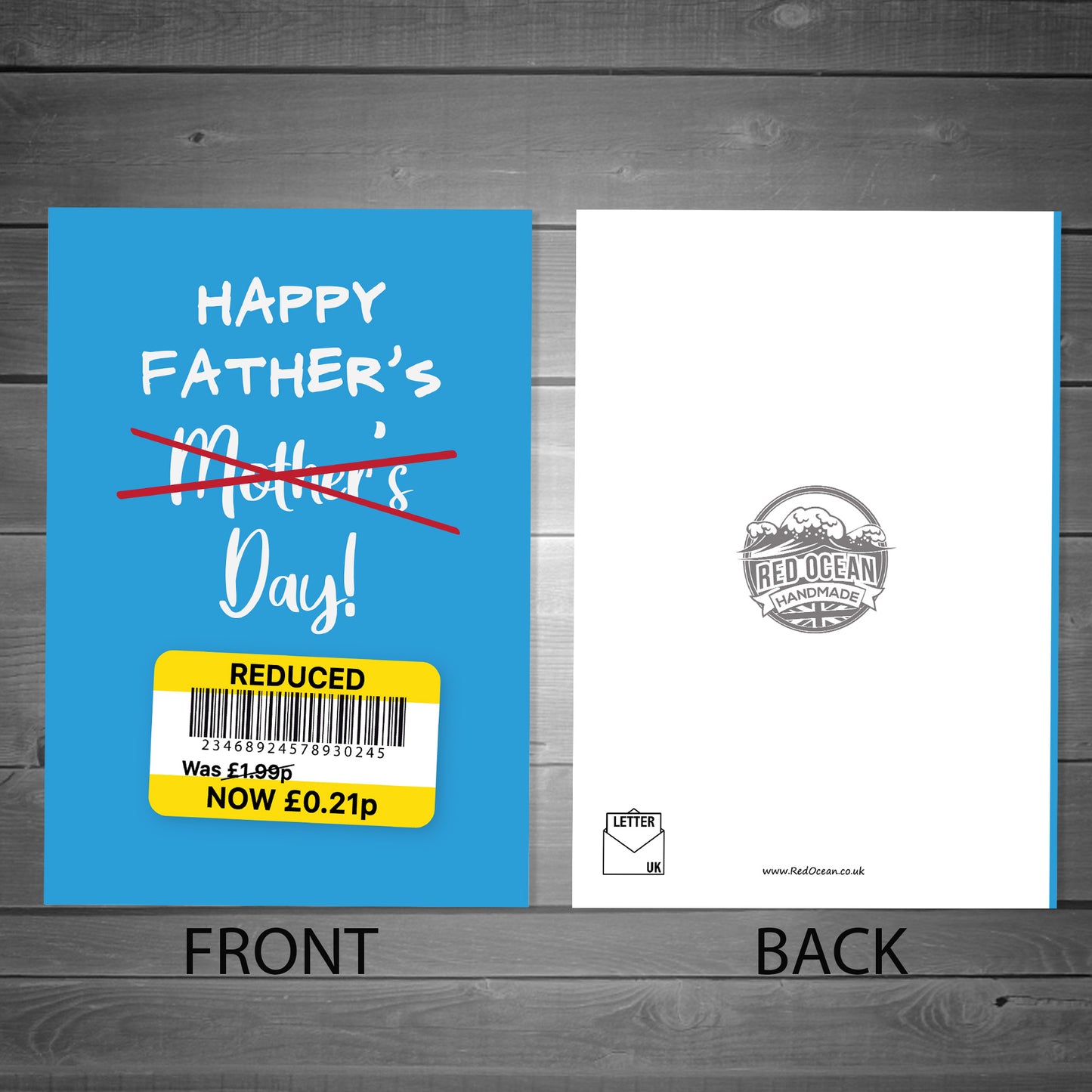 FUNNY JOKE Fathers Day Card Reduced Cheap Card For Him
