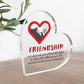 Thank You Gift For Best Friend Gift Standing Plaque FRIENDSHIP