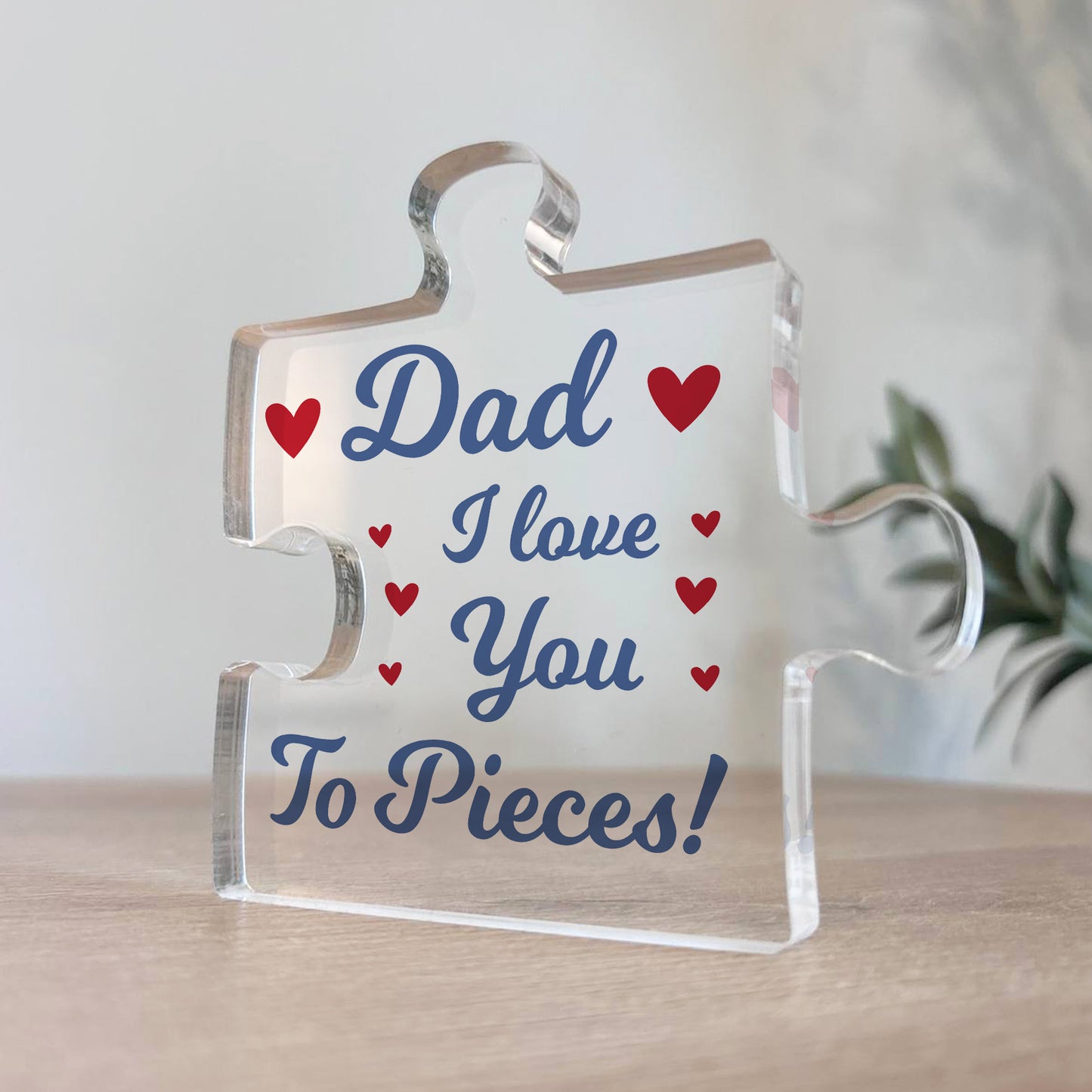 Gift For Dad I Love You To Pieces Gift From Daughter Son