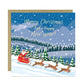 Christmas Cards Multipack of 6 Xmas Santa Cards For Family