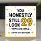 Funny 30th Birthday Card For Men Women With Kraft Envelope