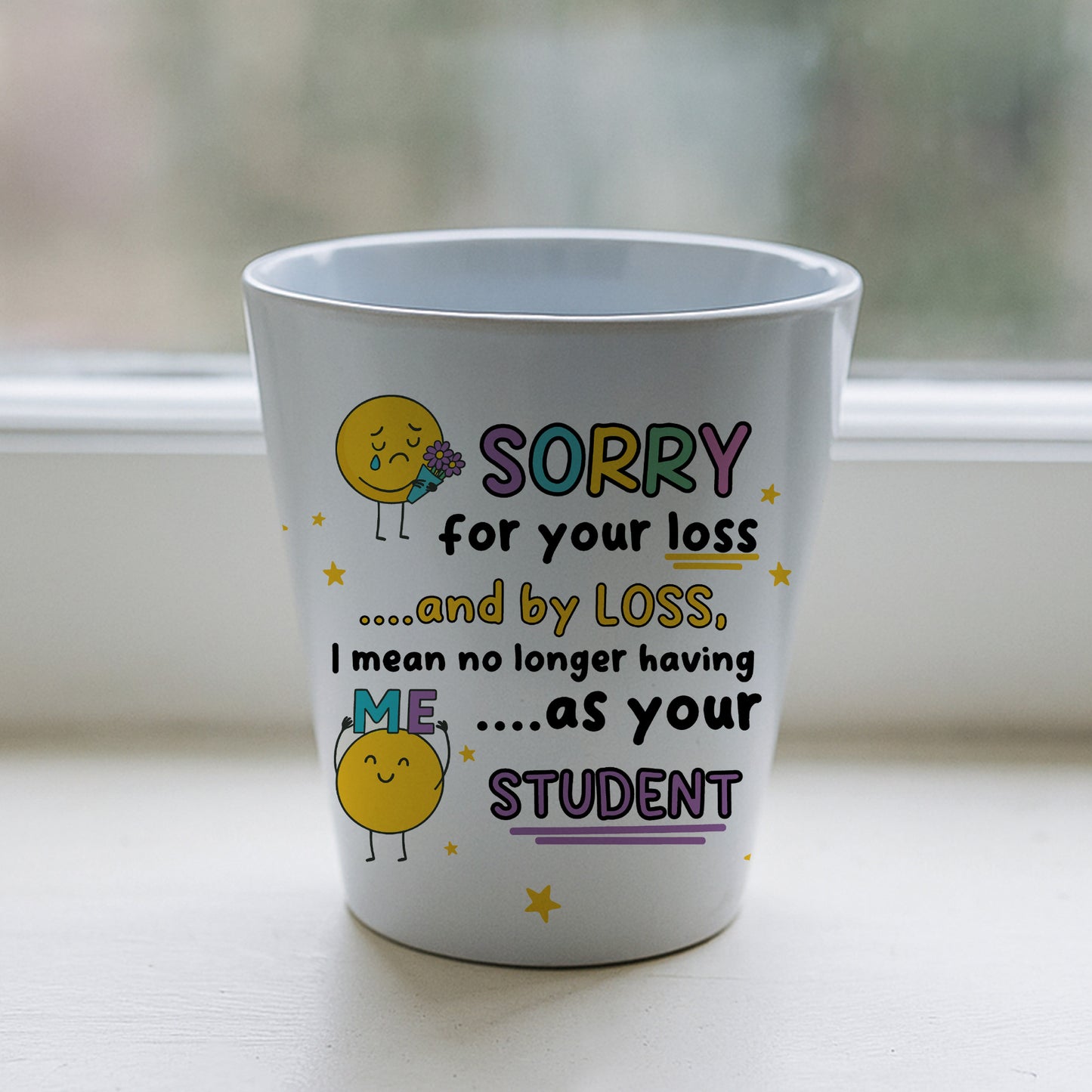 Leaving Gift For Teacher Plant Pot Sorry For Your Loss Gift