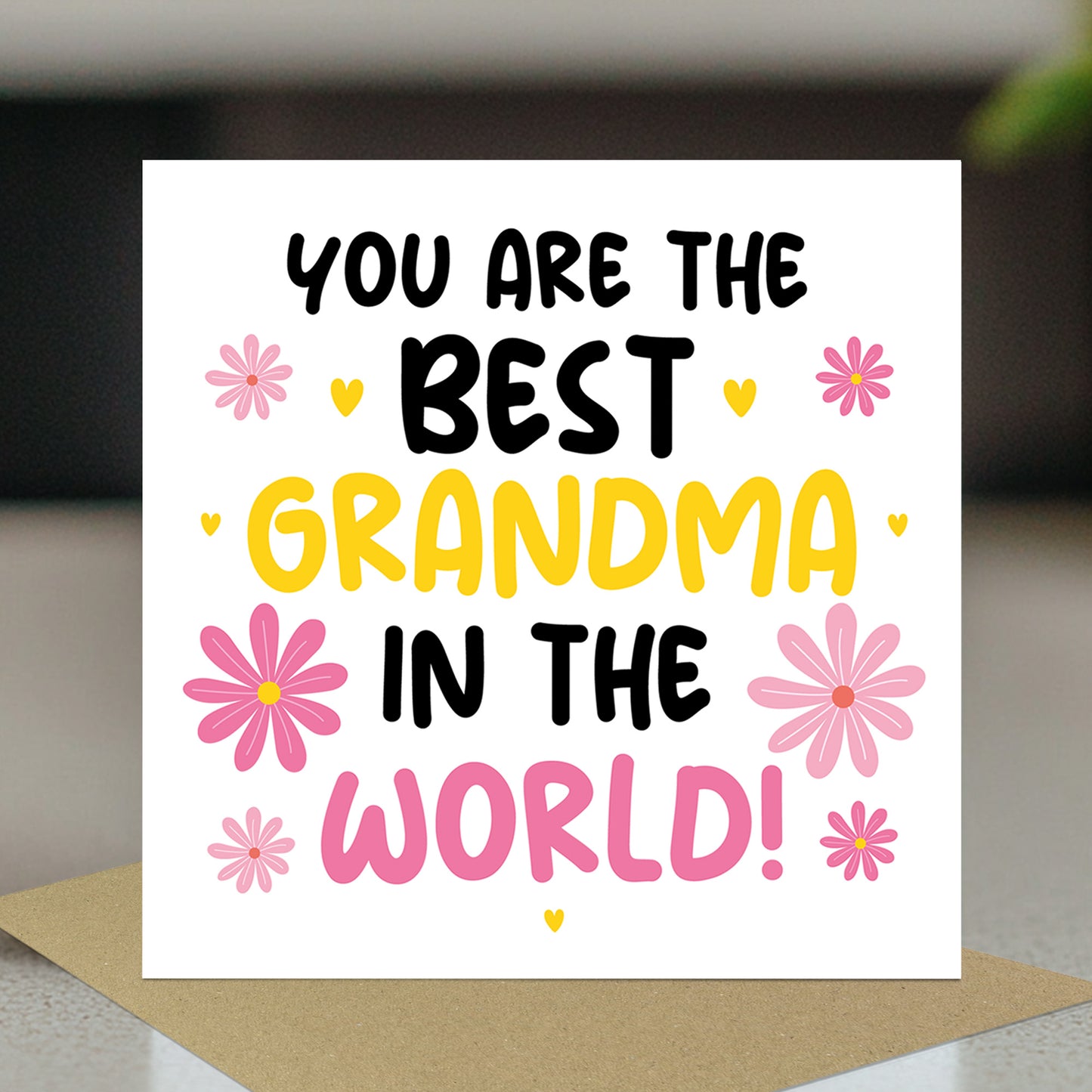 Card For Grandma Birthday Christmas Grandma Card From Grandchild