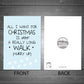 Funny Christmas Card From Dog Pet Christmas Cards Dog Mum Dad