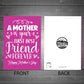 Mothers Day Card for Mum Best Friend Card For Mum On Mothers Day