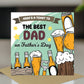 Fathers Day Best Dad Card From Daughter Son Novelty Beer Father