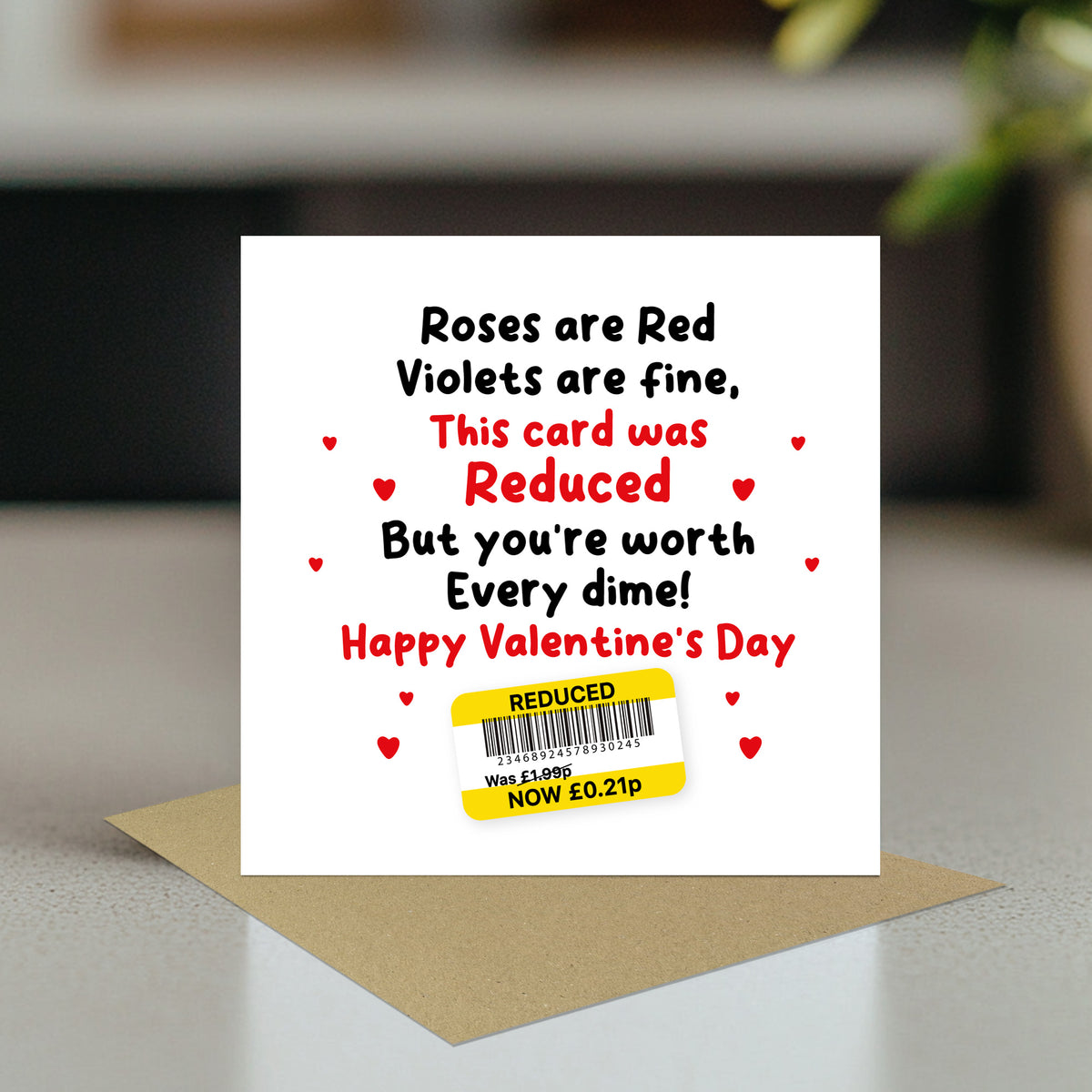 Funny Valentines Day Card For Him Her Boyfriend Girlfriend Joke