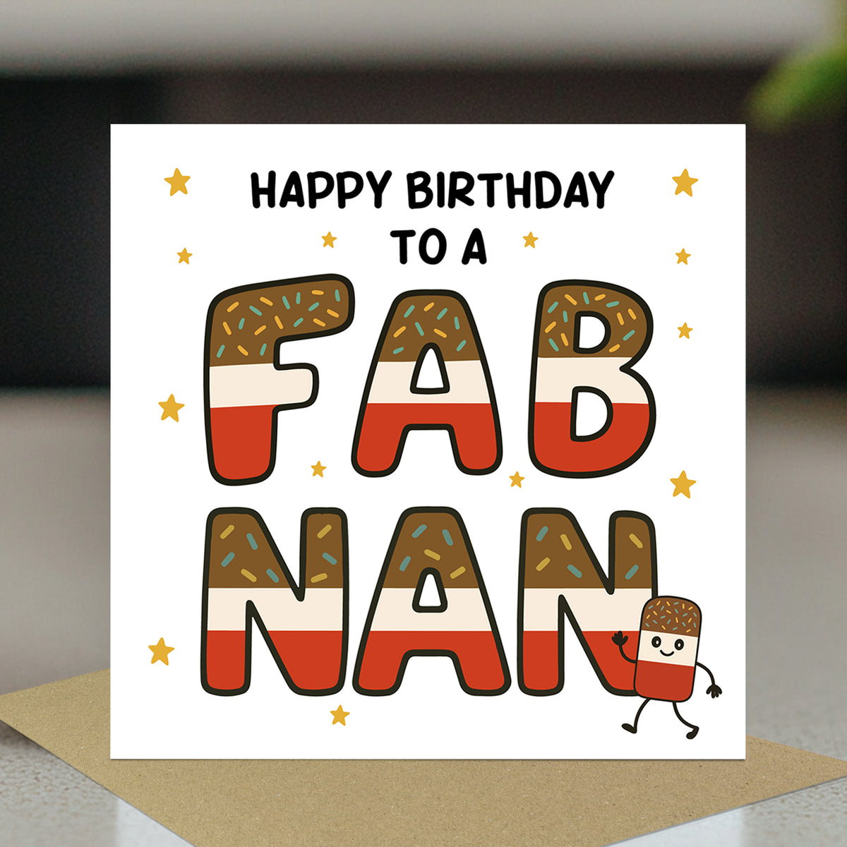 Happy Birthday Card For Nan FAB NAN CARD From Granddaughter