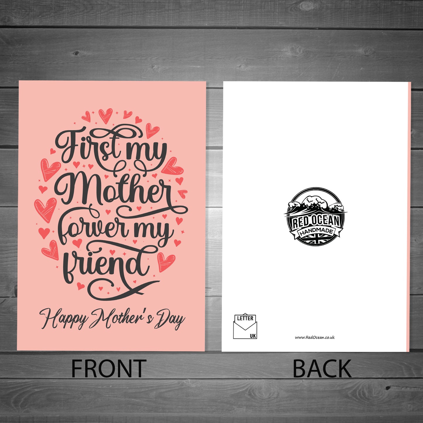 Mothers Day Card for Mum Forever My Friend Card For Mum