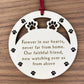 Dog Memory Christmas Wooden Engraved Bauble Pet Puppy Memorial