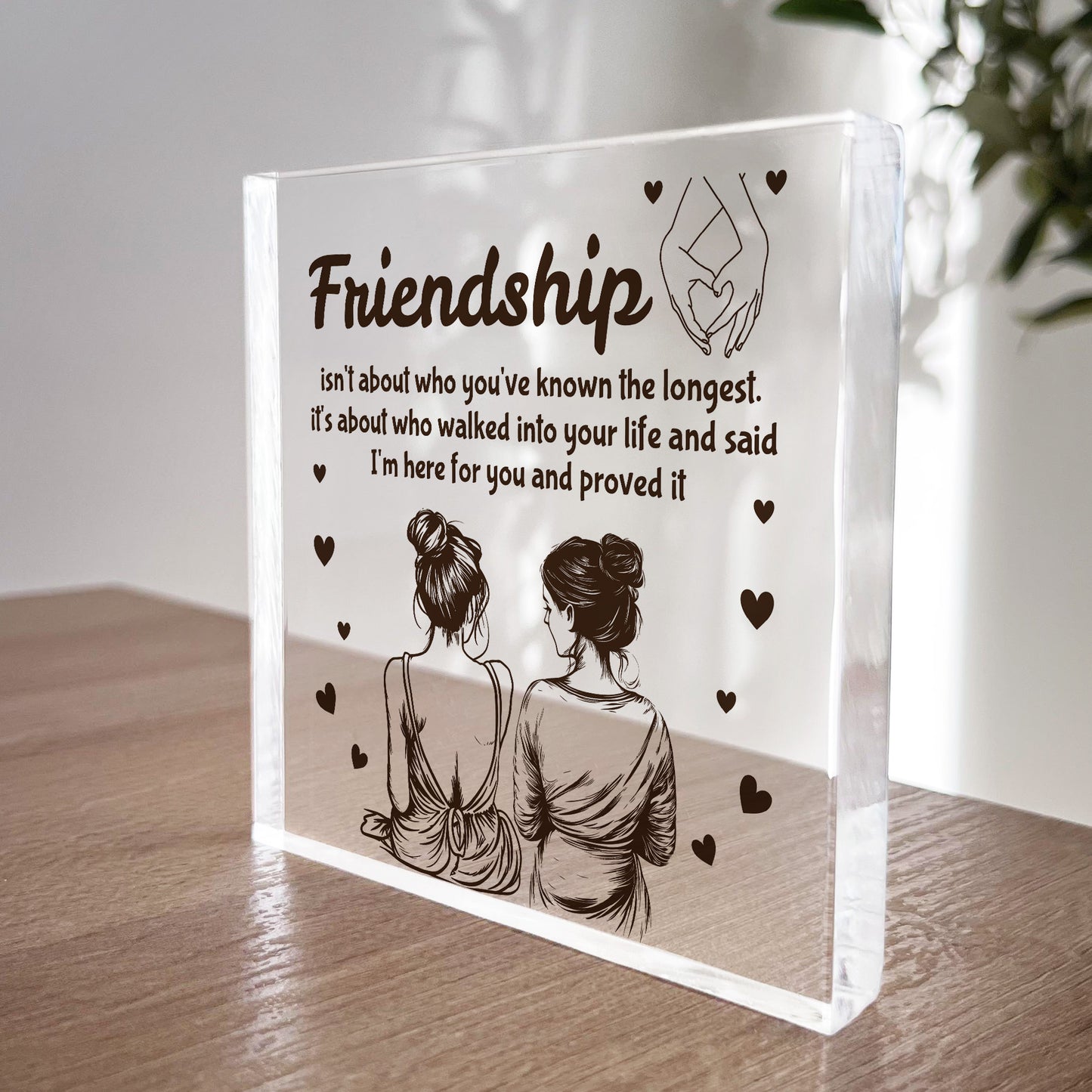 Best Friend Plaque Friendship Gift For Special Friend Birthday