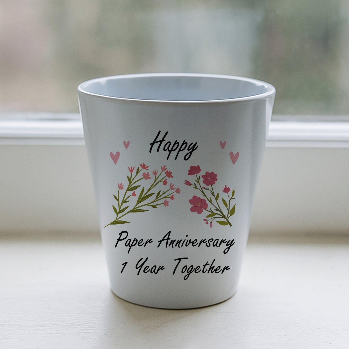 1st Wedding Anniversary Gifts For Wife Couple Gift Plant Pot