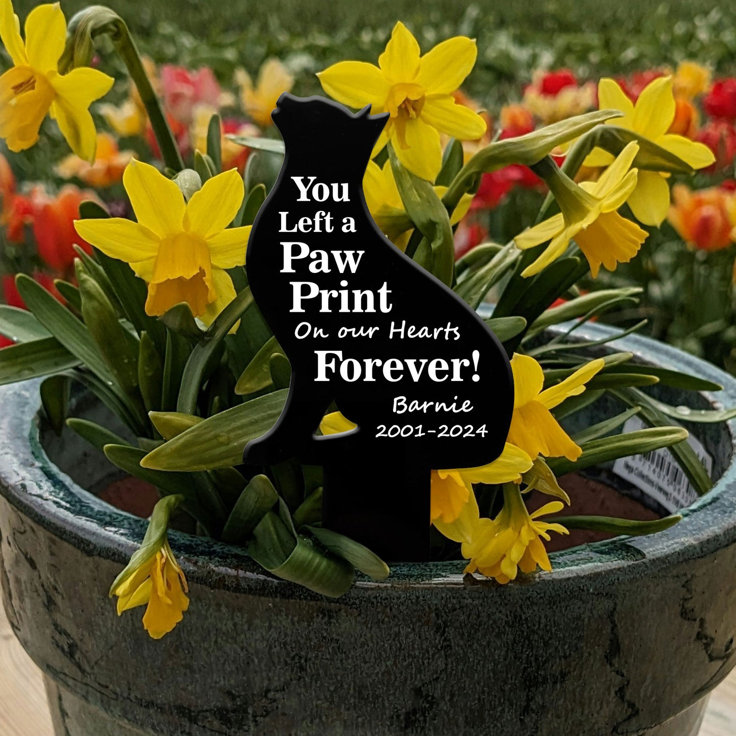 Cat Memorial Stake Garden Burial Pet Memorial Bereavement Gifts