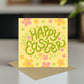 Colourful Easter Card Cute Easter Card Happy Easter Card