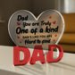 Gifts For Dad Birthday Gifts Acrylic Plaque ONE OF A KIND Dad