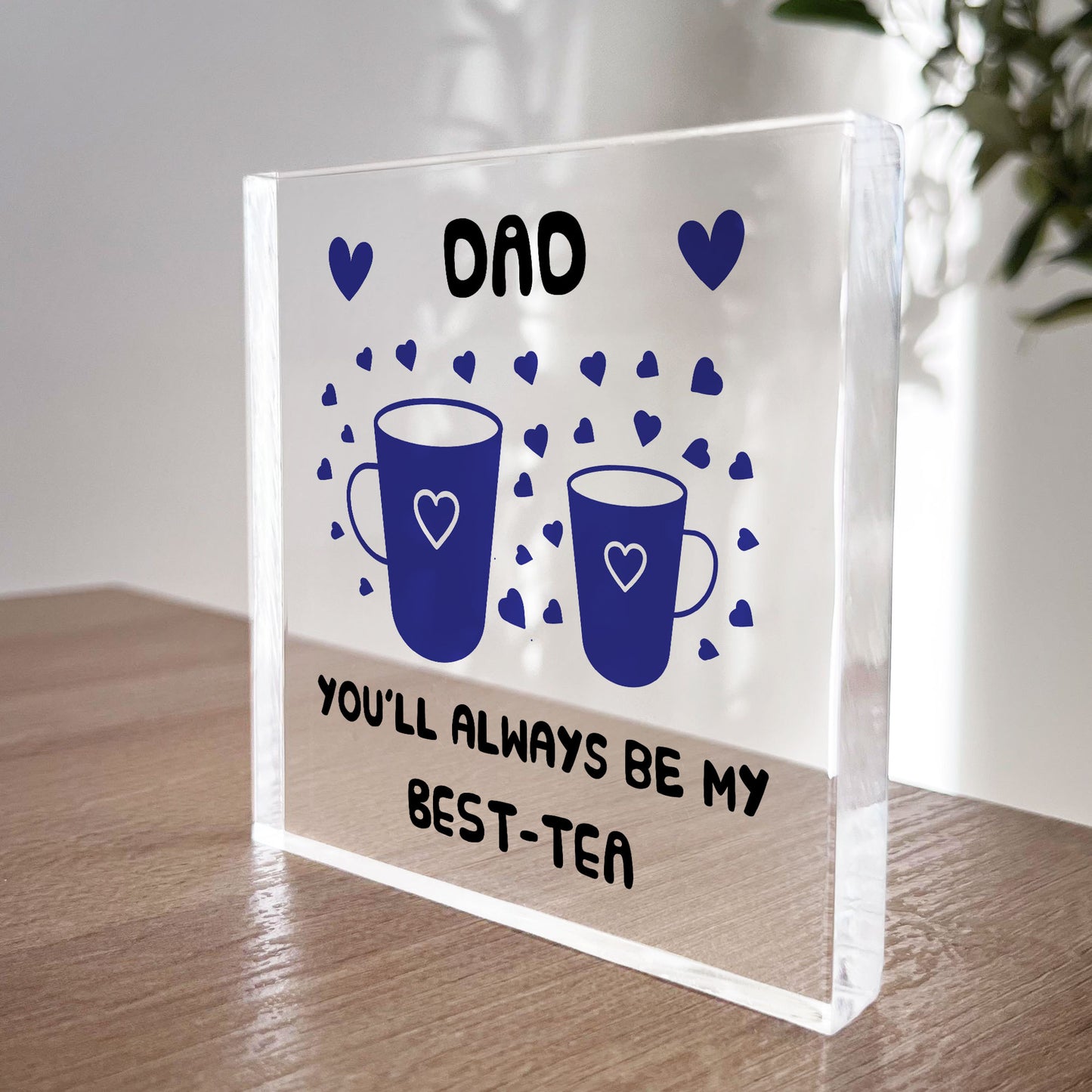 Dad Gifts From Daughter Son Acrylic Block Dad Gift For Birthday