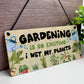 Funny Garden Sign For Outdoor Hanging Wall Sign For Yard