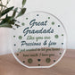Great Grandad Gift Precious And Few Acrylic Plaque Great Grandad