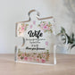 Wife Gifts Important Piece Of My Life Thank You Gift For Wife