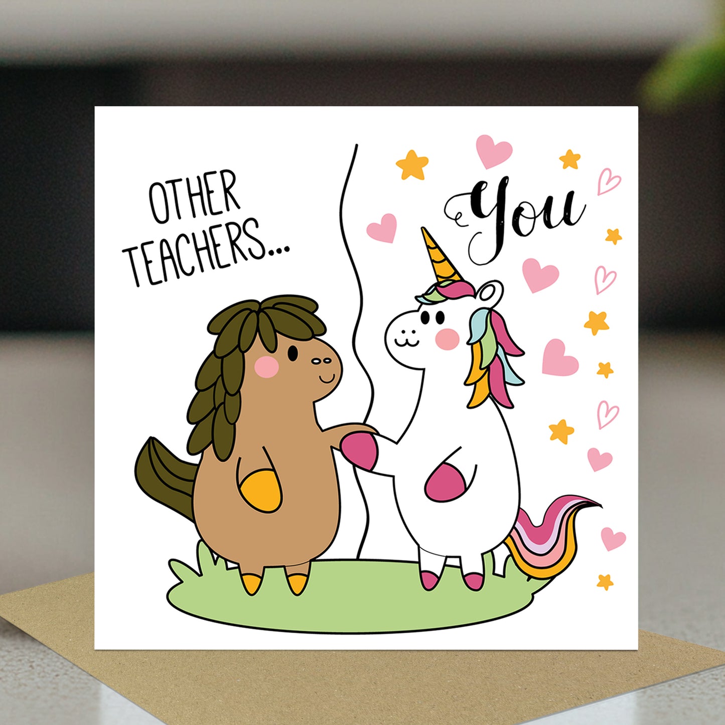 Funny Teacher Thank You Cards End of Term Leaving Card
