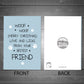 Christmas Card From The Dog Funny Dog Christmas Cards Joke
