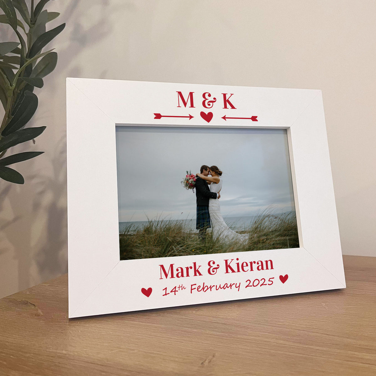Personalised Couples Gift For Boyfriend Girlfriend Photo Frame